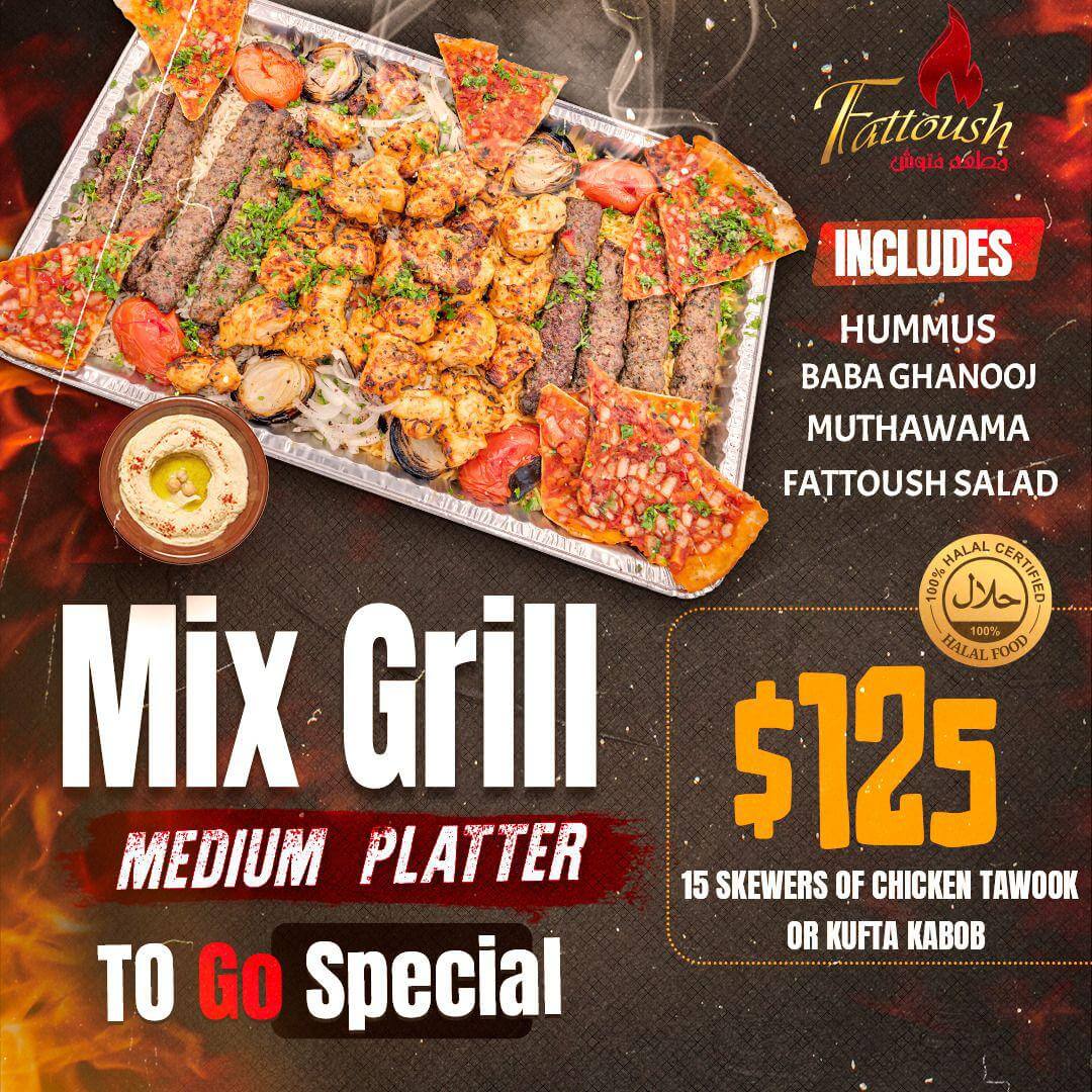 Mix Grill Medium Platter